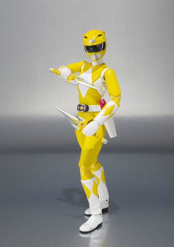 Yellow Ranger (Female), Mighty Morphin Power Rangers, Bandai, Action/Dolls